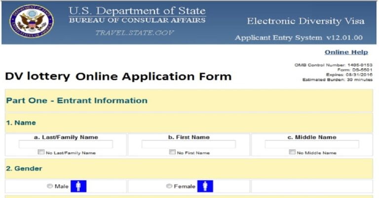USA DIVERSITY VISA