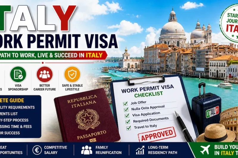 Italy Work Permit Visa: Complete Guide to Requirements, Online Application & Success Steps